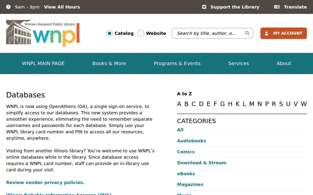 Gurnee city directory research databases at Warren-Newport Public Library