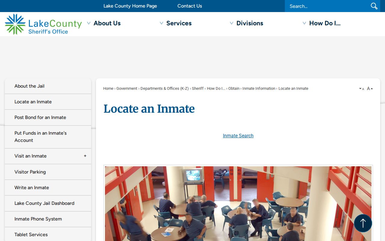 Gurnee residents directory Lake County inmate search