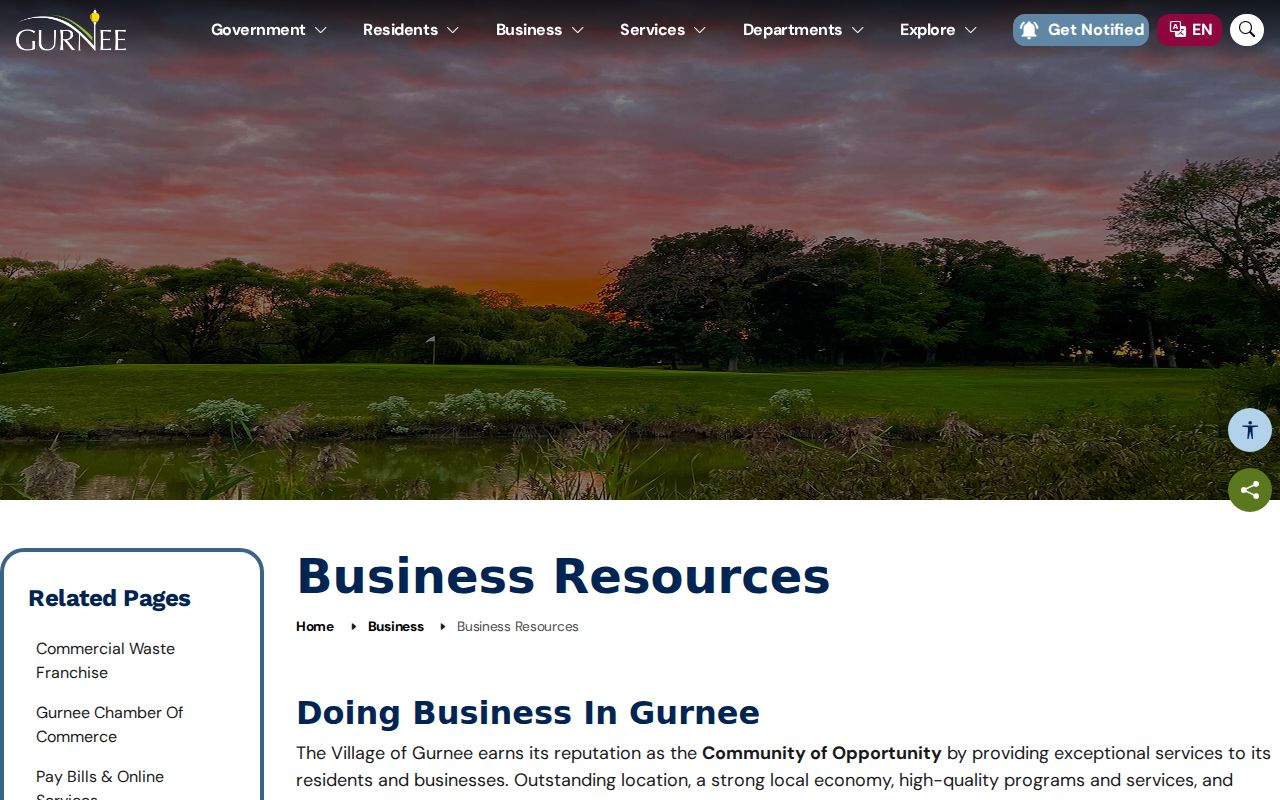 Gurnee neighbors local business resources